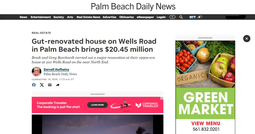 Palm Beach Home Renovation