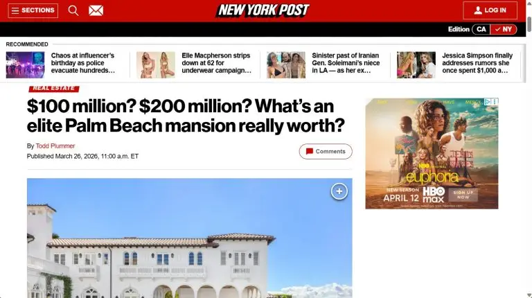 Palm Beach Mansion