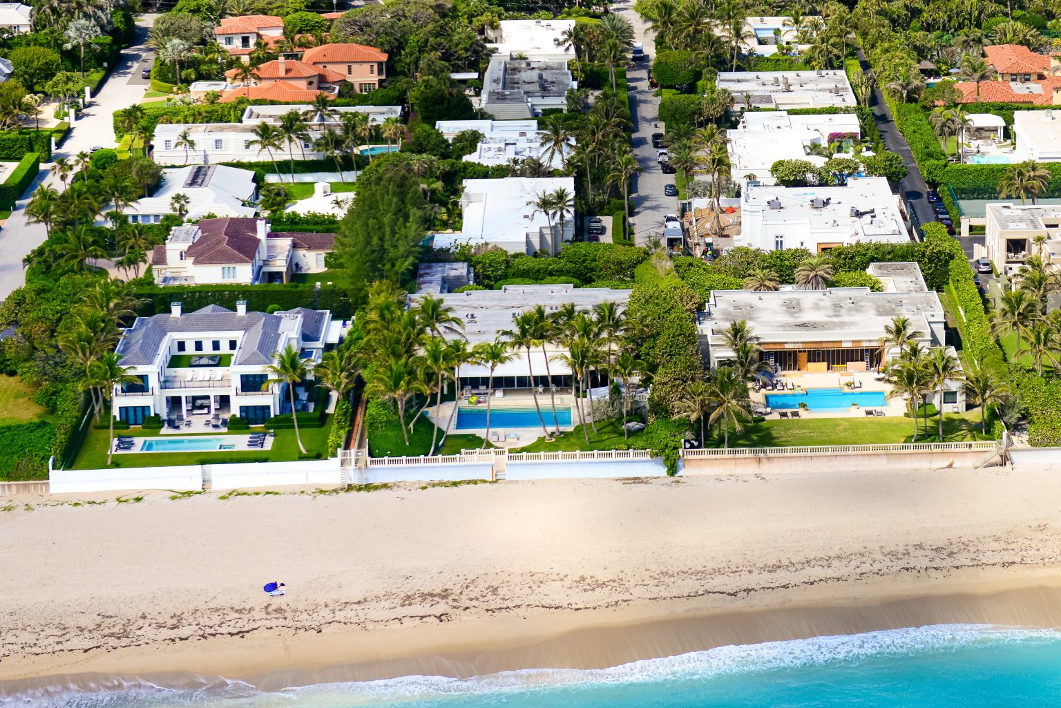 Direct Oceanfront Home Christian Angle Palm Beach Florida Real Estate