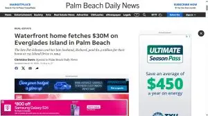 Palm Beach Lakefront Homes
