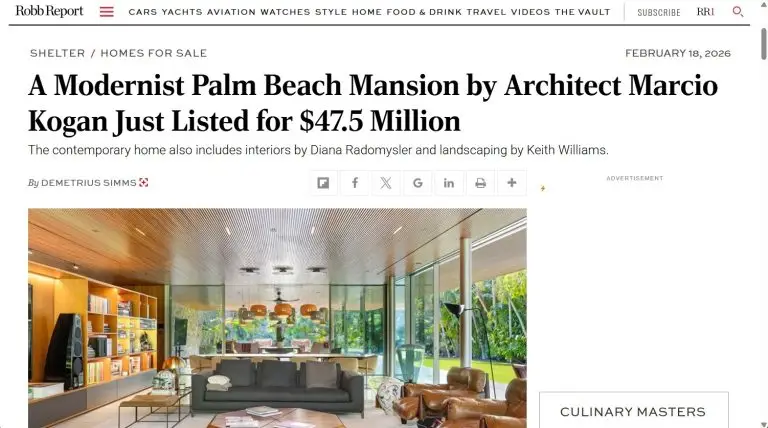 Palm Beach Modern Estates